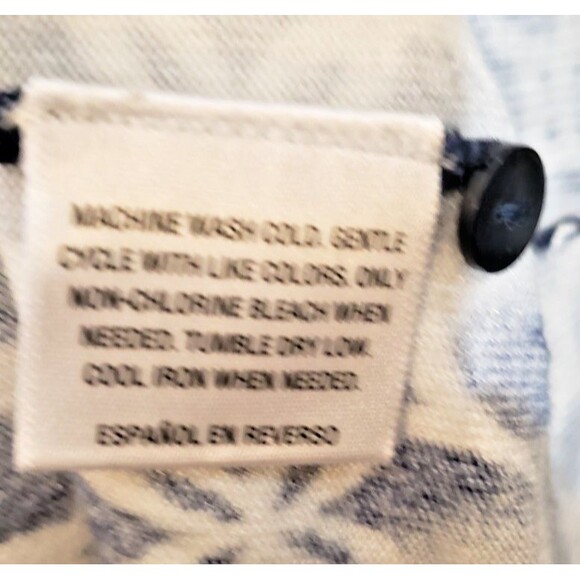 NWT - Charter Club- Blue & White Button Down Cardigan Sweater - Size 3X - Picture 3 of 4